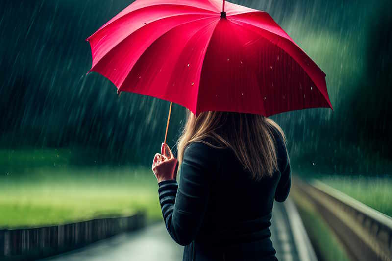 Manchmal fühlen sich negative Bewertungen an, wie alleine im Regen zu stehen.