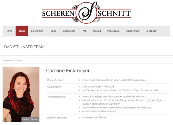 Caroline Eickmeyer und der Salon Scherenschnitt im Web